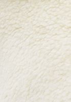 Bayan Bej Yün Karışımlı Oversize Kaban