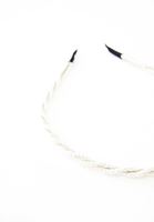 Bayan Gümüş Boncuklu Taç