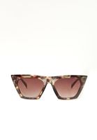 Bayan Çok Renkli Kalın Çerçeveli Güneş Gözlüğü