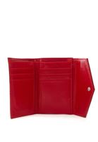 Bayan Kırmızı Çok Gözlü Cüzdan