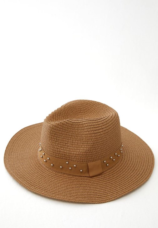  Boncuk Detaylı Hasır Şapka