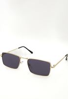 Bayan Siyah İnce Çerçeveli Güneş Gözlüğü