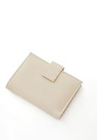 Bayan Bej Çok Gözlü Cüzdan