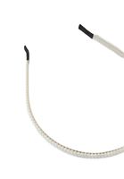 Bayan Gümüş İnci Detaylı Taç