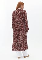 Düğmeli Kimono ve Pantolon Kombini