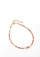 Bayan Çok Renkli Boncuklu Halhal