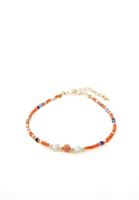 Bayan Çok Renkli Boncuklu Halhal