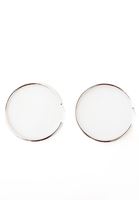 Bayan Gümüş Halka Küpe