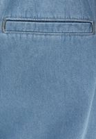 Bayan Mavi Yüksek Bel Wide-Leg Pantolon
