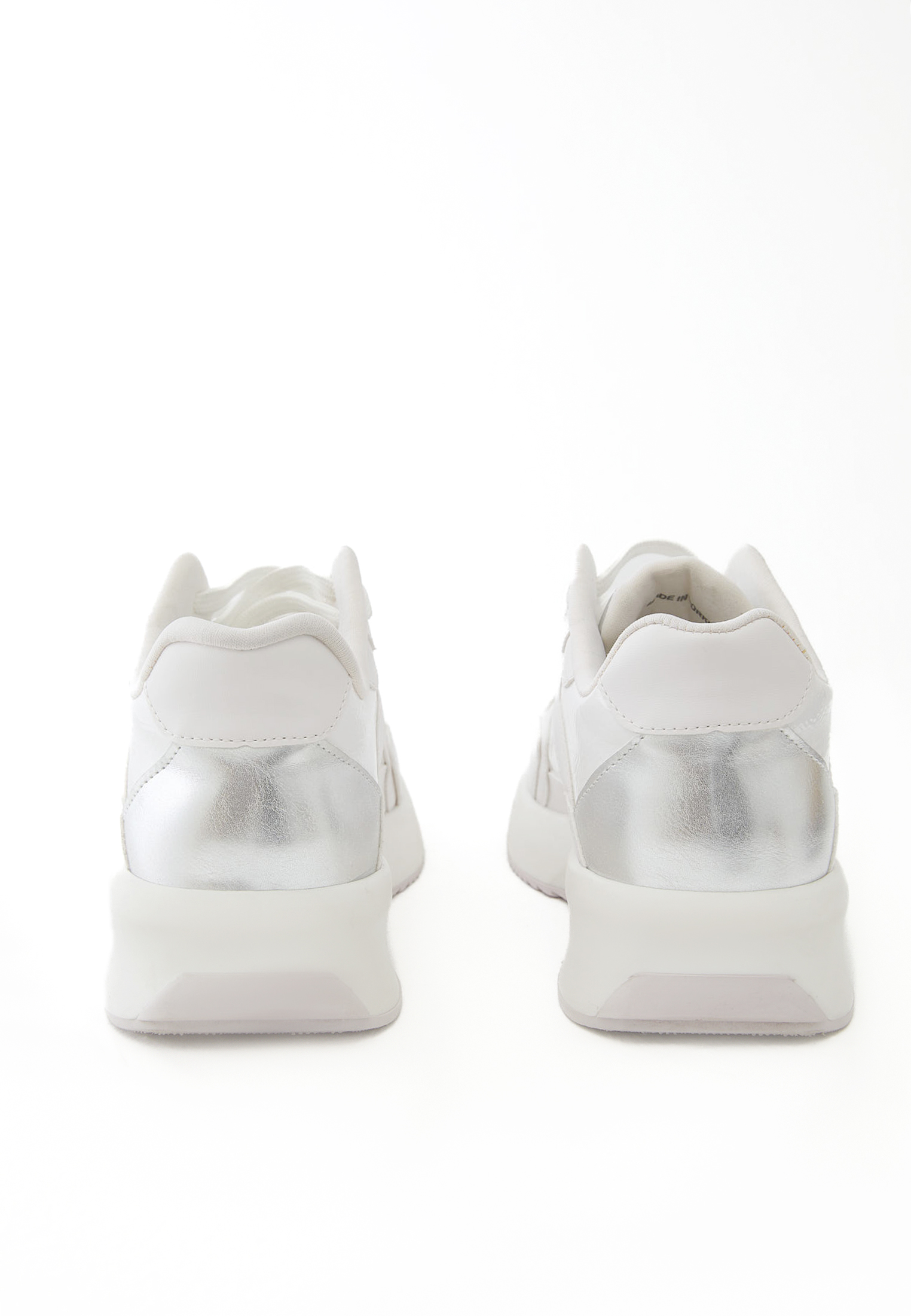 Beyaz Kalın Tabanlı Sneaker