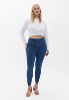 Bayan Mavi Curvy Jegging Denim Pantolon