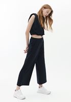 Culotte Pantolon ve Crop Atlet Kombini