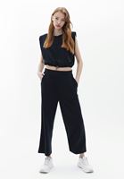 Culotte Pantolon ve Crop Atlet Kombini