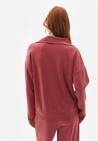Bayan Pembe Loose-Fit Sweatshirt ( MODAL )