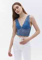 Bralet ve Hırka Kombini