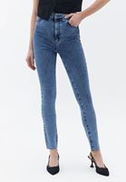 Bayan Mavi Ultra Yüksek Bel Skinny Pantolon