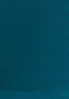 Bayan Yeşil Pamuklu Crop Atlet