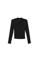 Tişört ve Deri Ceket Kombini