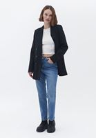 Bayan Krem Halter Yaka Crop Atlet 