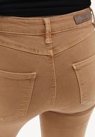 Bayan Bej Yüksek Bel Skinny-Fit Pantolon ( TENCEL™ )