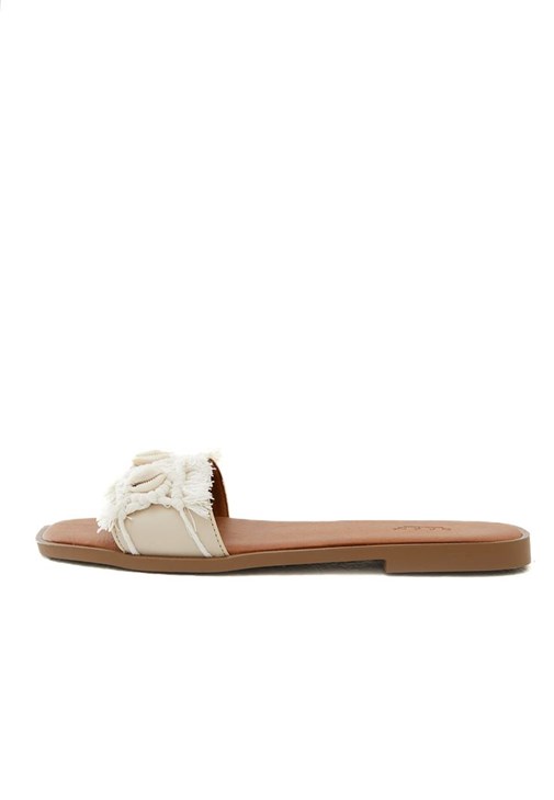 Bağlamalı Mini Elbise ve Terlik Kombini