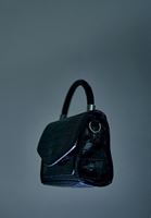 Bayan Siyah Crocodile Dokulu Çanta