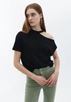 Modal Tiişört ve Bootcut Pantolon Kombini