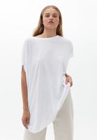 Bayan Beyaz Oversize Tişört ( MODAL )