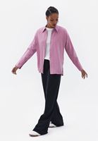 Modal Gömlek ve Wide-Leg Pantolon Kombini