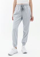 Bayan Gri Orta Bel Jogger Pantolon ( TENCEL™ )