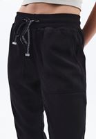 Bayan Siyah Yumuşak Dokulu Jogger Pantolon ( TENCEL™ )