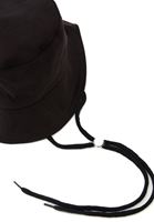 Bayan Siyah Bucket Şapka