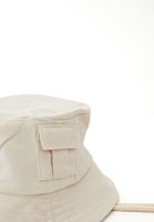 Bayan Bej Bucket Şapka