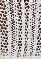 Bayan Krem Pamuklu Örme Bluz