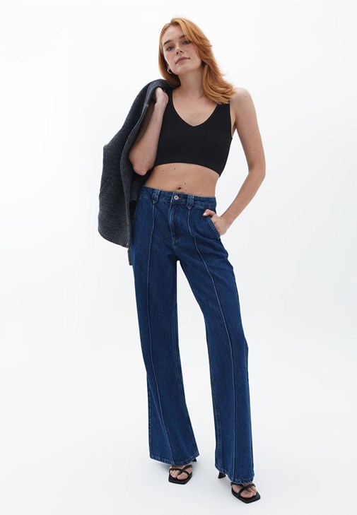 Orta Bel Jogger ve Crop Top Kombini