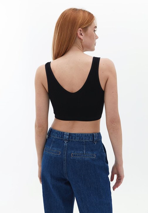 Orta Bel Jogger ve Crop Top Kombini