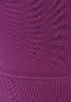 Bayan Lila Dikişsiz Crop Top