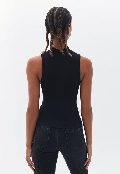 Seamless Atlet ve Mom Jean Pantolon Kombini