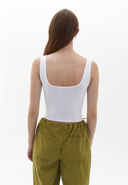 Kargo Jogger Pantolon ve Atlet Kombini