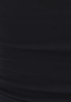 Bayan Siyah Askısız Crop Atlet