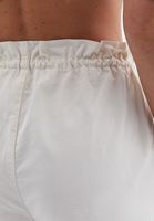 Bayan Krem Yüksek Bel Wide-Leg Kargo Pantolon