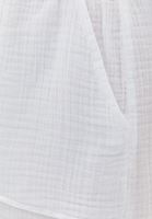 Mini Şort ve Pamuklu Oversize Gömlek Kombini