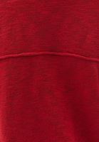 Bayan Kırmızı Pamuklu Loose-Fit Kazak