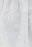 Bayan Krem Bağlama Detaylı Mini Elbise