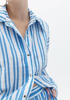 Bayan Çok Renkli Pamuklu Oversize Gömlek