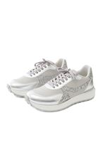 Bayan Gri Kalın Tabanlı Sneaker