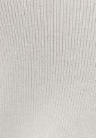 Bayan Krem Loose-Fit Bot Yaka Kazak