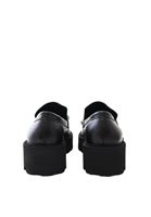 Bayan Siyah Vegan Deri Loafer Ayakkabı