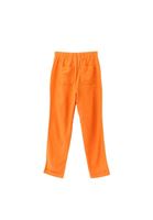 Bayan Turuncu Yüksek Bel Carrot-Fit Pantolon