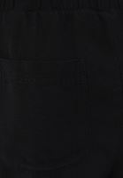 Women Black High Rise Carrot Fit Pants